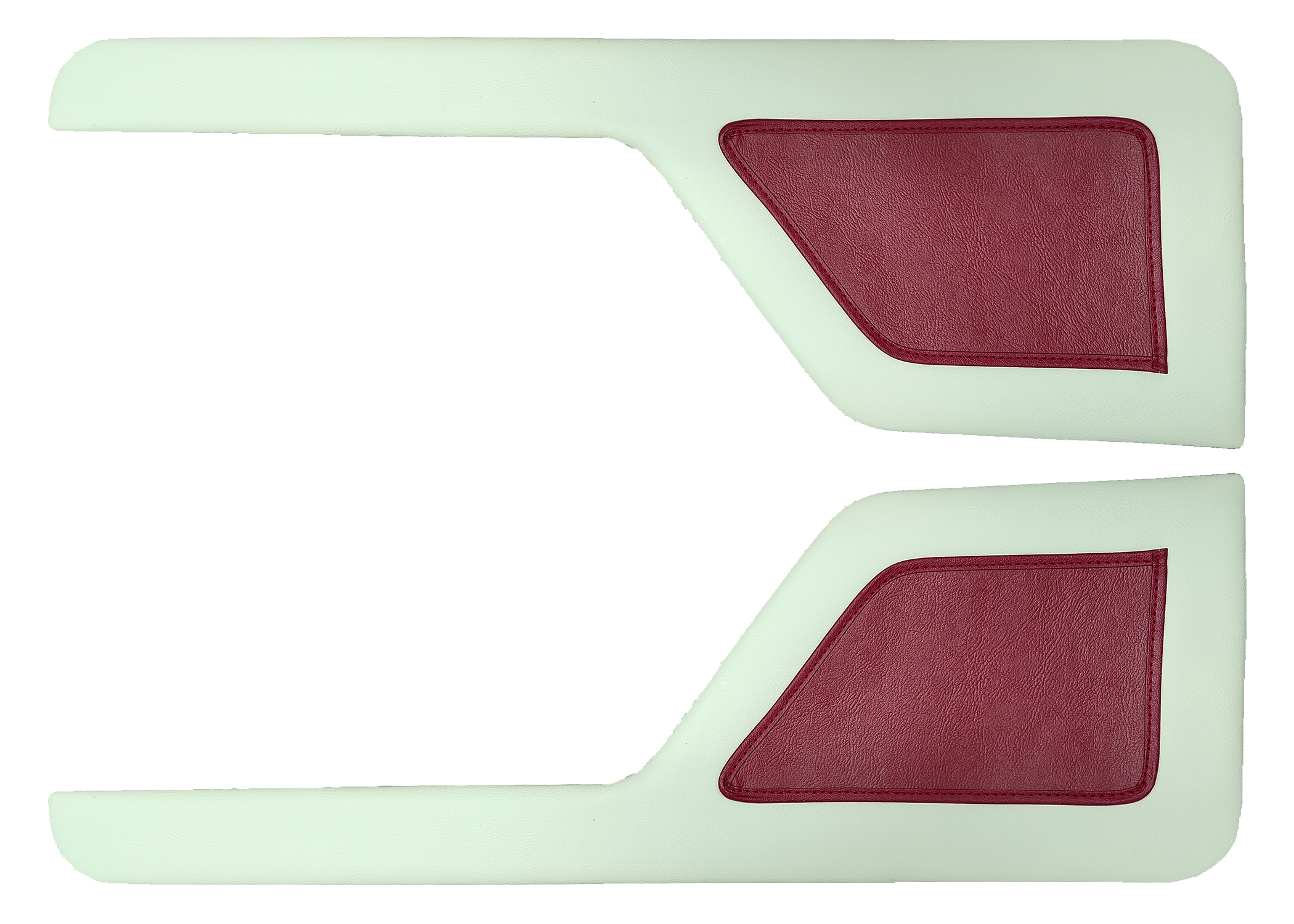 1979 Ford F-150 Ext Cab Pickup Door Panel Inserts, Dark Blue Vinyl